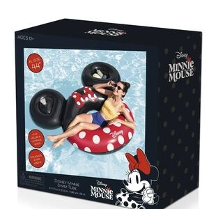 Disney Minnie Mouse Black and Red Polka Dot Swim Tube